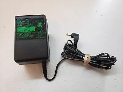 Sony AC Power Adaptor 6V AC-64NB Audio AC 120V DC 400mA Cord Part Replacement • $14.99