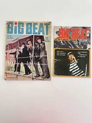 Vintage Big Beat No 11 & 12 Hit Parader Time Magazine Lot Of 5 • $144.37