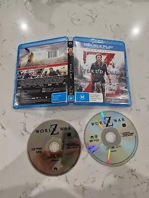 World War Z | Blu-ray + DVD (Blu-ray 2013) Region 4 Free Postage Free Post See  • $9.99