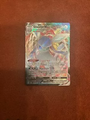 Pokémon TCG Glaceon VMAX Evolving Skies 041/203 Holo Ultra Rare NM • $3.40