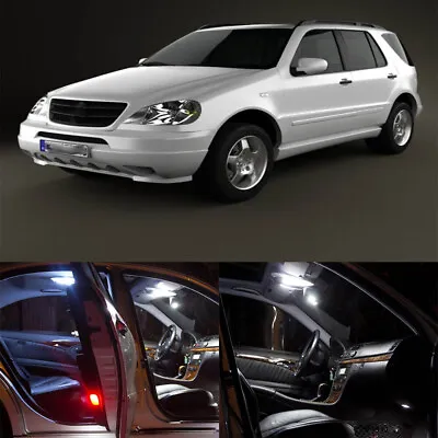 16×white LED Light Interior Kit For Mercedes Benz M Class W 163 (2000-2005) • $14.72