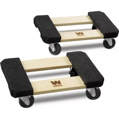 2 Piece Moving Dolly Caster Lifter Heavy Duty Hardwood Furniture Mover 1320 Lbs • $39