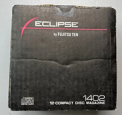 VTG Eclipse By Fujitsu Ten 1402. 12 Compact Disc Magazine Japan • $49.95