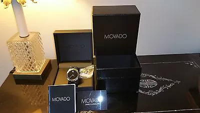 Movado Luno Sport Watch Stainless Steel Swiss/Quartz Movement FREE SHIPPING • $399