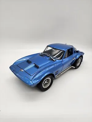 Exoto Racing Legend 1963 Blue Corvette Grand Sport Coupe 1:18 Diecast Scale Car • $239.95