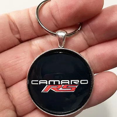 Vintage Chevrolet Rally Sport Camaro RS Logo Emblem Badge Reproduction Keychain • $12.95