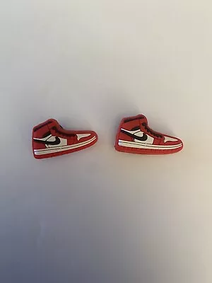 Red Nike Gym Shoe Charm For Crocs Set Of 2! • $4.99
