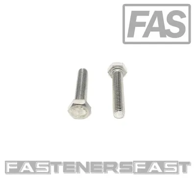 (25) M8 X 1.25 X 40 Stainless Steel DIN933 A2-70 Hex Cap Screw Metric Bolts 8MM • $10.89