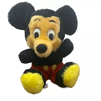 Vintage Mickey Mouse 7  Plush Walt Disney Prods Made In Korea Disneyland • $17.99