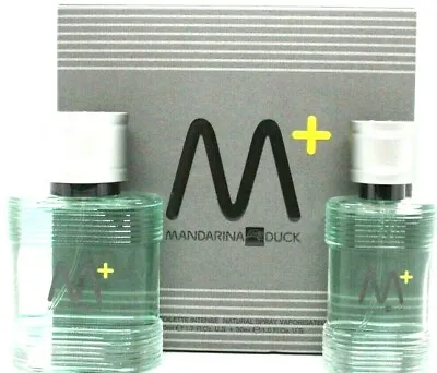 MANDARINA DUCK M+ 2 PCS GIFT SET FOR MEN EDT INTENSE 1.7 Oz SPRAY EDT 1.0 Oz!!! • $29.99