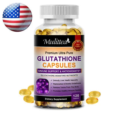 800MG L-Glutathione Capsule Natural Antioxidant Anti-Aging Skin Whitening Pills • $12.23