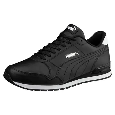 $183.57 • Buy Puma St Runner V2 Full L Trainers Shoes 365277 Black