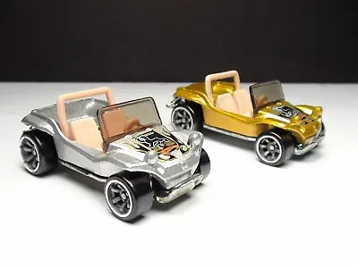 Hot Wheels - Meyers Manx - Silver And Gold - Group Of 2 - Loose • $8.50