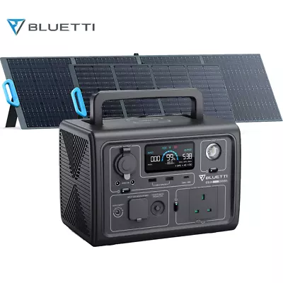 BLUETTI Portable Power Station EB3A LiFePO4 Battery Outdoor Camping Solar Energy • £709