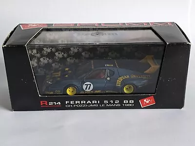 BRUMM R214 FERRARI 512 BB LE MANS 1980 1/43 • £17.99