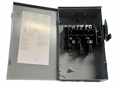 Eaton 60 Amp General Duty Safety Switch DG222URB  Type 3R Enclosure Rainproof • $30