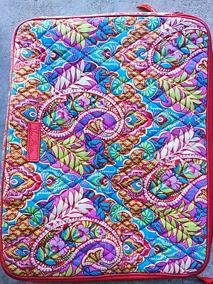 Vera Bradley Paisley In Paradise Large Laptop Case Quilted  • $22