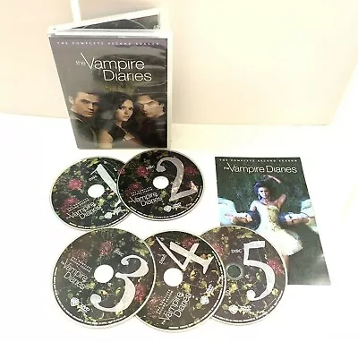 Vampire Diaries Season 2 DVD (2011 4-DVD Set) Nina Dobrev Ian Somerhalder • $6.99
