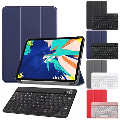 Bluetooth Keyboard Case For Amazon Max11/HD 10/8 Plus Tablet Smart Leather Cover • $23.79
