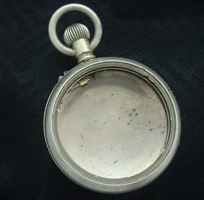 Vintage/Old/Antique Estate Broad Arrow Military Pocket Watch Case  • $39.95