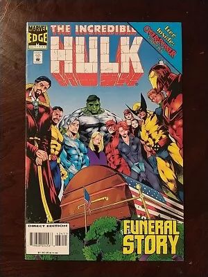 The Incredible Hulk #434 Funeral Of Nick Fury • $3