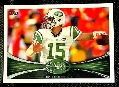 $1.50 • Buy 2012 Topps NFL Football - TIM TEBOW #50 - NEW YORK JETS