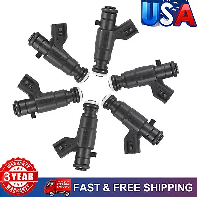 6pcs Fuel Injector Compatible For Cadillac CTS STS SRX Buick LaCrosse Allure • $70.58