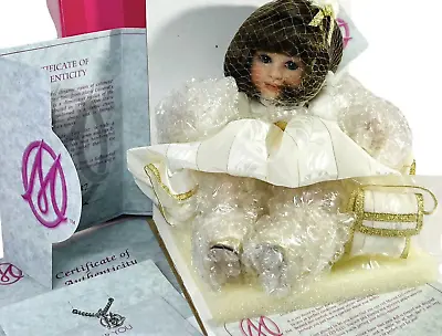 Tiny Tot Doll “Ann Marie Holiday” Marie Osmond #C21199 000 000 W/COA & Box • $29.95