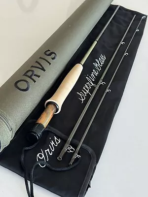 **BEAUTIFUL** ORVIS Superfine GLASS 2wt  6’6”in~3pc  Flyrod!! BRAND NEW • $485