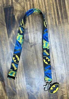 $10 • Buy DC Comics Batman Lanyard With Soft Touch Dangle