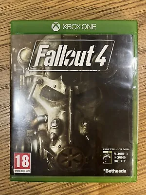 Fallout 4 Xbox One In Great Condition And No Scratches On Disc • £2