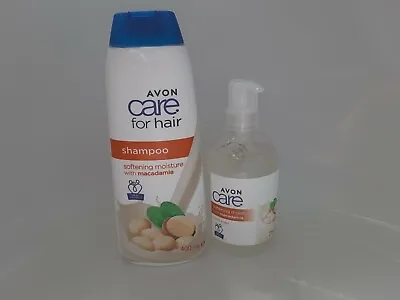 Avon Care Macadamia Set Shampoo + Hand Soap Handwash • £7.99