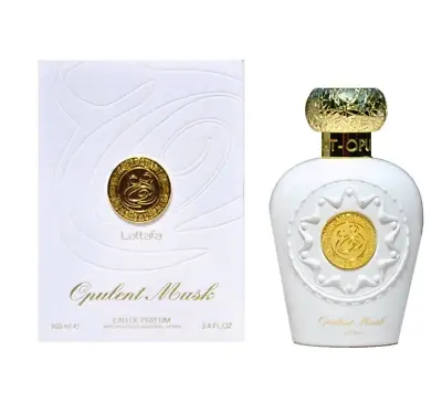 Opulent Musk By Lattafa 100ML Spray Perfume Sweet Musk • £10.89