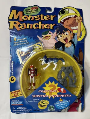 Vintage MONSTER RANCHER Super Battle Figures MOC Carded Unopened PLAYMATES 2002 • $49.99