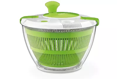 Salad Wash Spinner Fruits Vegetables Greens Quick Easy Washing Stable Non Skid • $26.70