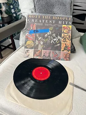 Mott The Hoople  Greatest Hits  LP Columbia US 1976 Ian Hunter Glam Classic Rock • $5