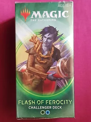 Magic The Gathering CHALLENGER 2020 FLASH OF FEROCITY New Sealed Deck MTG • $56.50