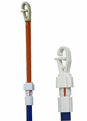 Extendable Prop Line Heavy Duty Clothes Washing Pole Outdoor Support Dry Over 2m • £12.95