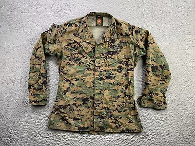 USMC Shirt Mens Medium Long Blouse Desert Marpat Camouflage MCCUU Military • $24.88