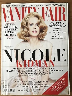 Vanity Fair Dec 2013 Magazine Nicole Kidman - Liberty Ross - Vatican - Silicon V • $1.54