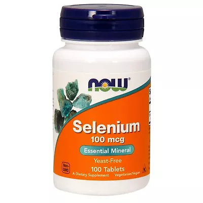 NOW Foods Selenium 100 Mcg 100 Tablets • $6.09