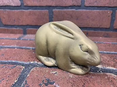 Vintage Brass Paper Weight Bunny Rabbit • $19.99