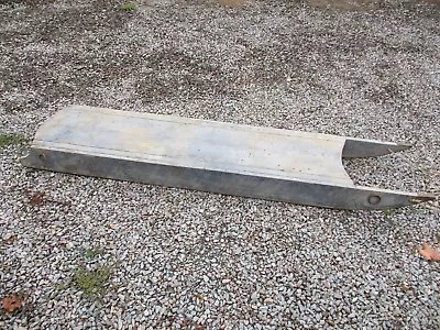 $74 • Buy Antique 92 L Country Blue Log Sled Primitive Maine Farm Winter Horse Drawn Sled