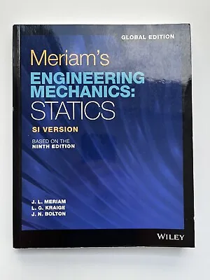 £40 • Buy Mercian’s Engineering Mechanics: Statics 