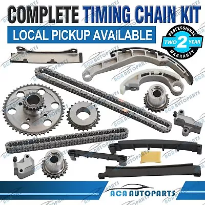 Timing Chain Kit For Nissan Navara D22 D40 R51 Turbo Diesel YD25DDTi 4CYL • $150.99