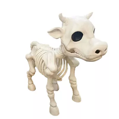 Red Shed Cow Skeleton Halloween Decoration Tractor Supply LIMITED EDITION USA🎃 • $18.99