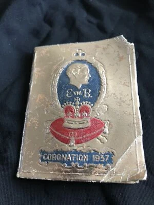 £5 • Buy Rare Edward VIII 1937 Coronation Events Calendar Illustrated Booklet