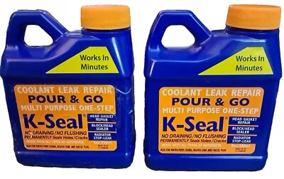 2-PACK  K-SEAL Pour And Go ST5501 Coolant Leak Repair 8 Oz FIX Gasket Radiator  • $24.99