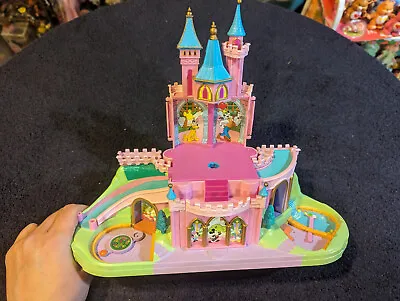 Polly Pocket Disney World Magic Kingdom Castle Musical Playset Not Complete • $10