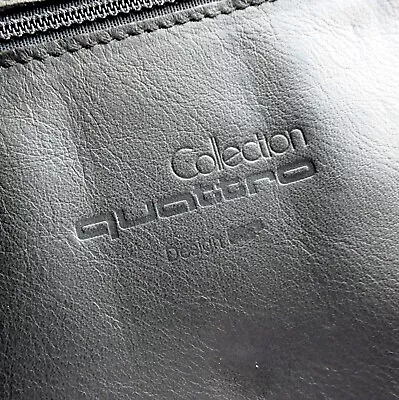 Audi Quattro Classic Car Document Case Handbook Owners Manual Leather Wallet • £249.94